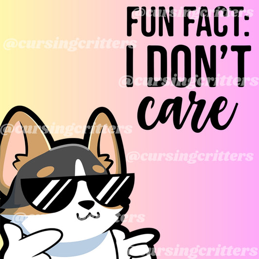 Fun Fact Sticker