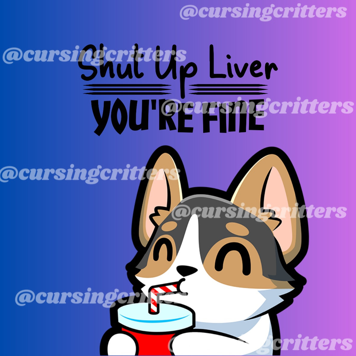 Shut Up Liver Sticker